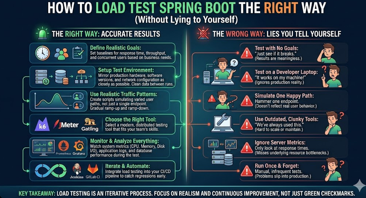 🔥 How to Load Test Spring Boot the Right Way (Without Lying to Yourself ...