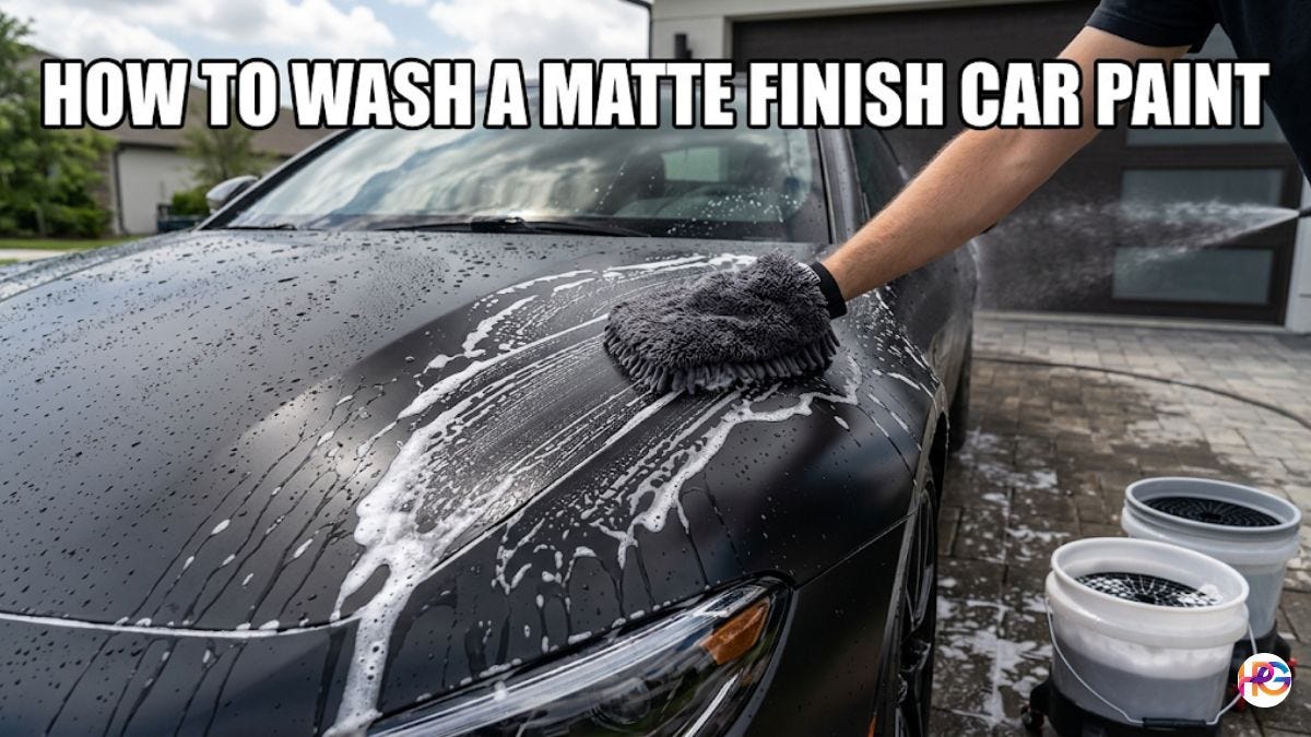 Matte paint looks incredible at sunrise, but it punishes the wrong sponge like it holds a grudge.