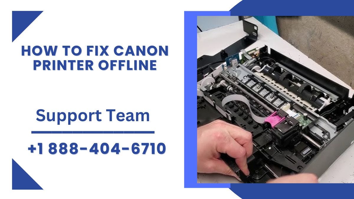 How to Fix Canon Printer Offline: Causes and Solutions | by Kavyasaxena ...