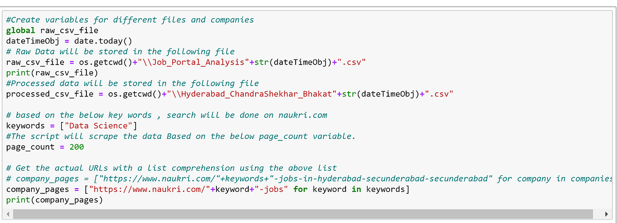 Web Scraping Using Selenium for a Job Portal | by Chandra Shekhar ...