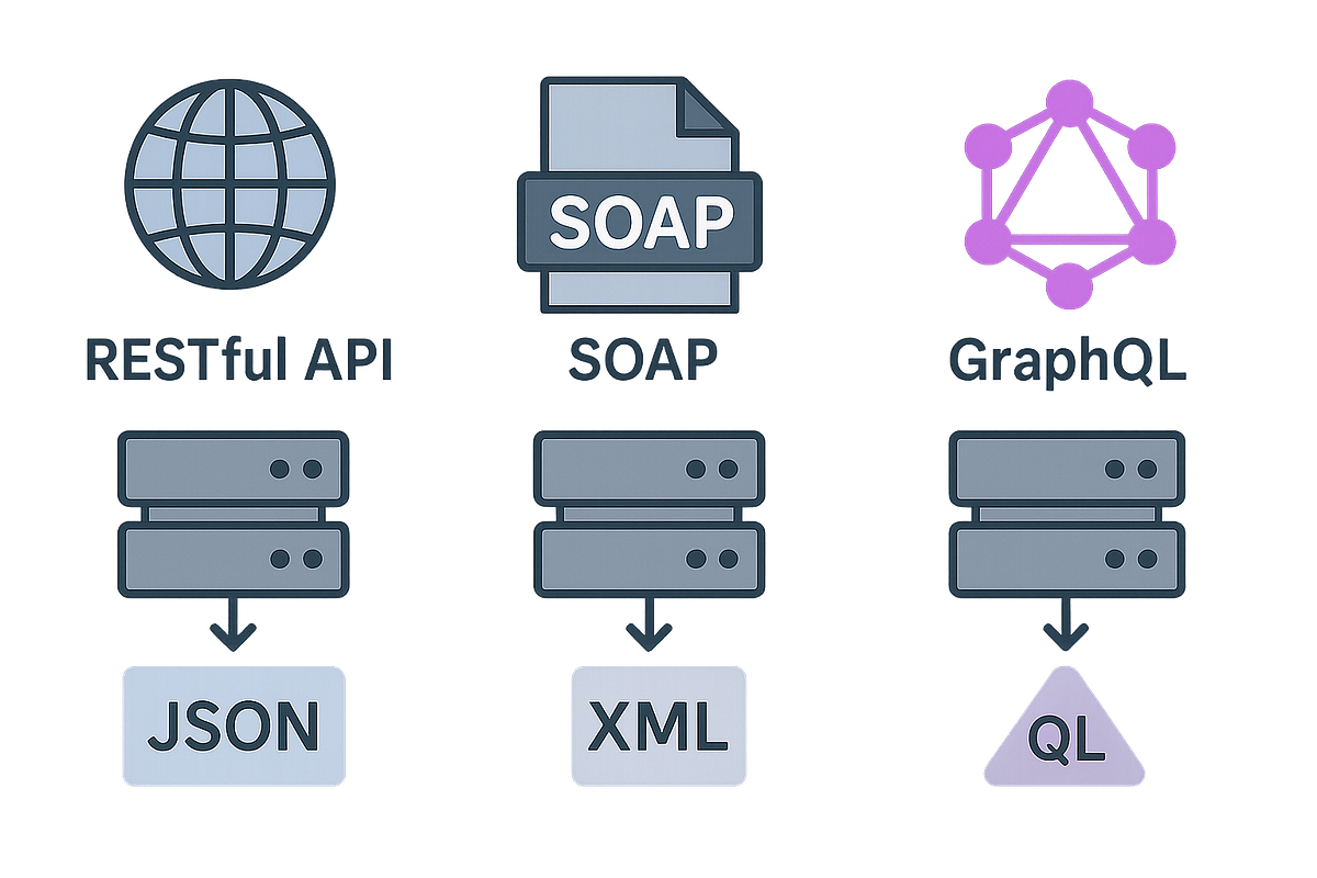 RESTful API vs. SOAP vs. GraphQL: Choosing the Right API for Your ...