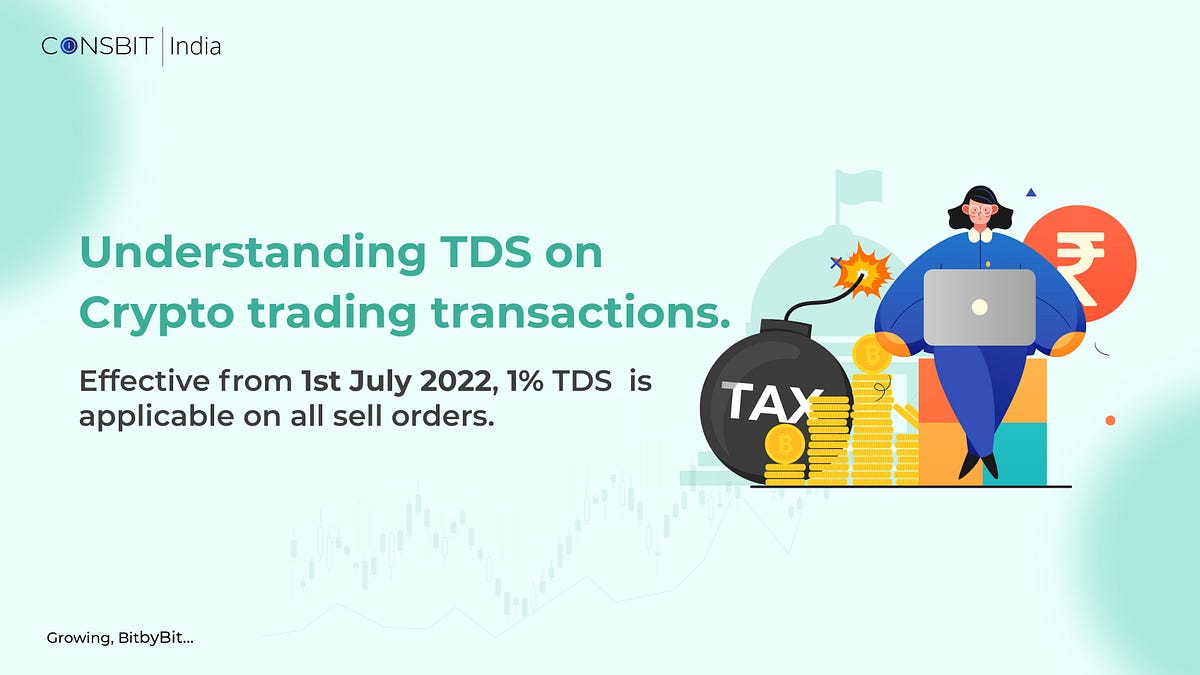 Unwinding the 1% Crypto TDS. Simplifying how the 1% TDS will be… | by  Cryptoforce India | Medium