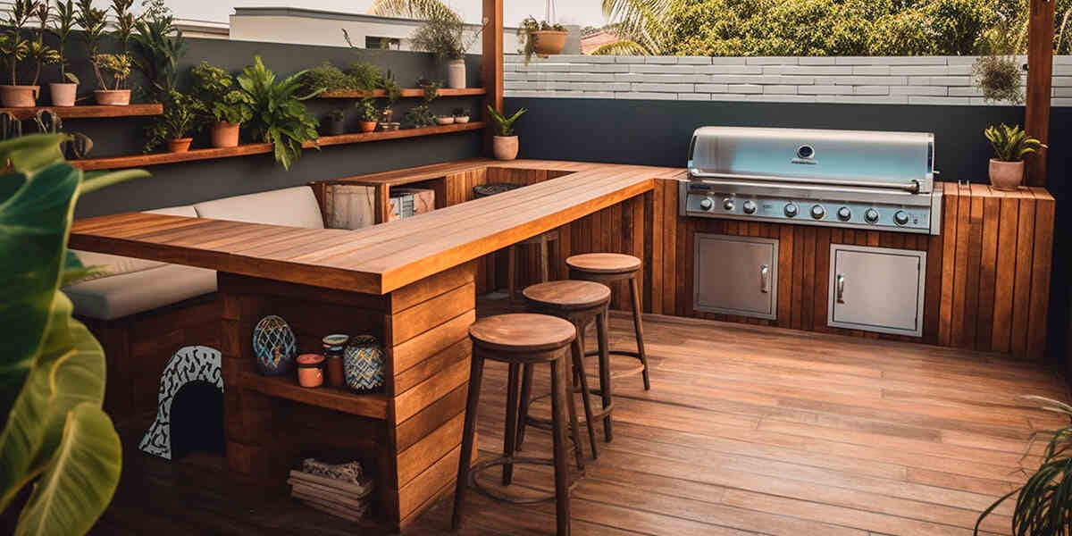 Can You Build an Outdoor Kitchen on a Deck? by All Pro Decks Medium