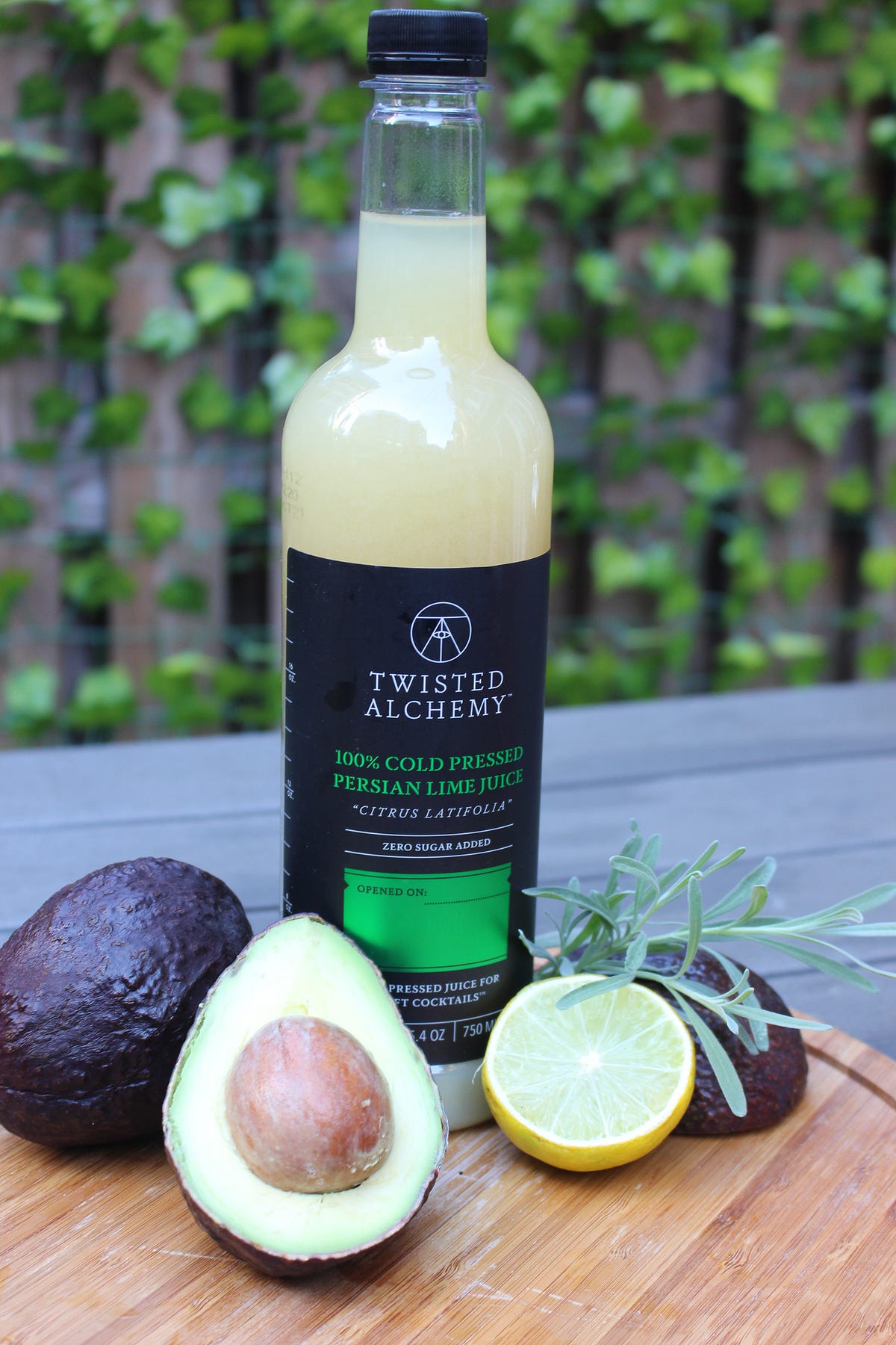 Citrus juices, such as Twisted Alchemy’s 100 Eureka Lemon Cold Pressed