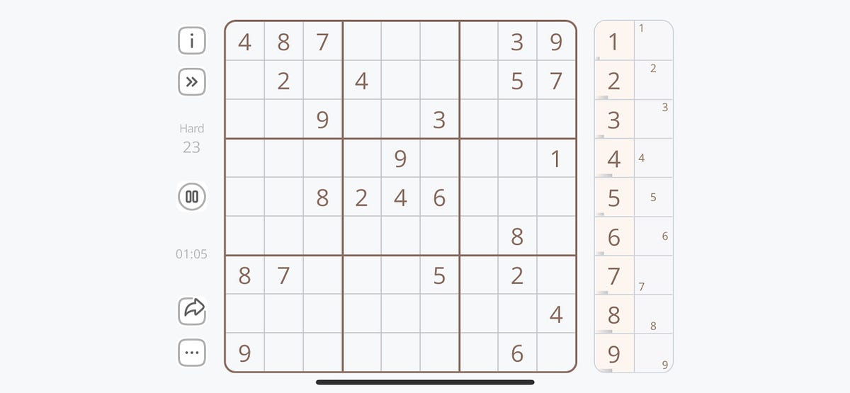 Sudoku app free, no ads, clean and super fast! by Apr
