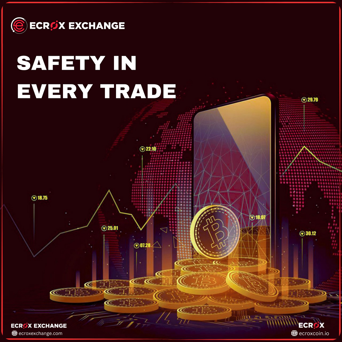 *Stay safe out there in the crypto jungle! * - Ecrox exchange - Medium