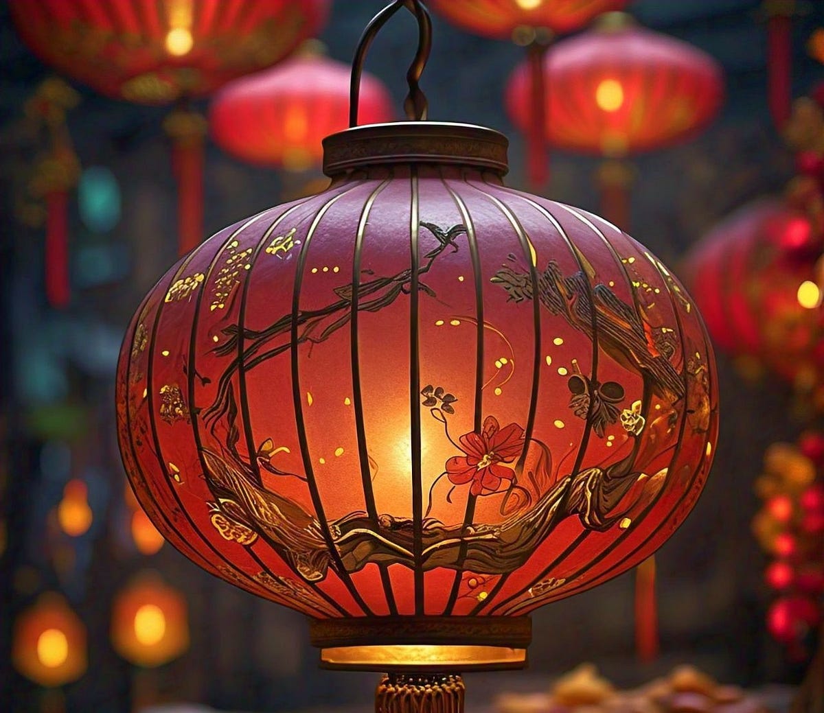 The Lantern That Never Fades A Beacon of Hope and Resilience by(01)