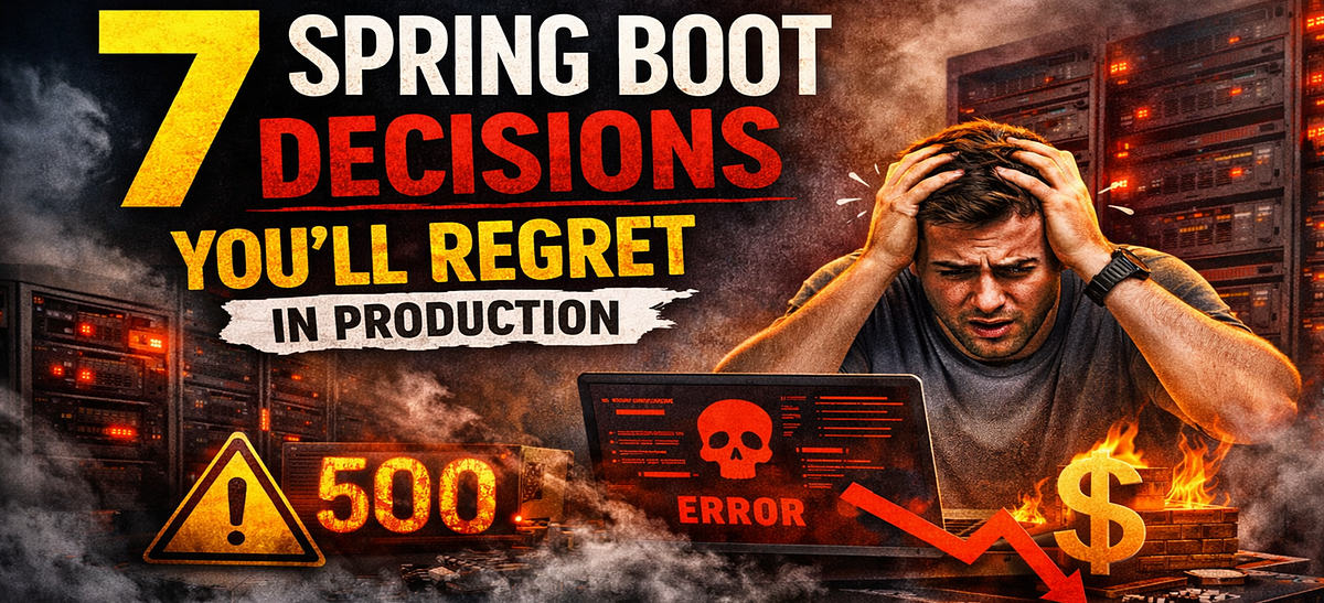 Why Most Spring Boot Apps Fail in Production (7 Critical Mistakes)