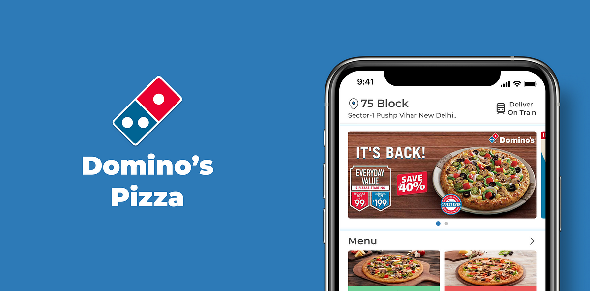 Domino’s Pizza Mobile App Redesign— UI/UX Case Study  by Vaibhav Pant  UX Planet