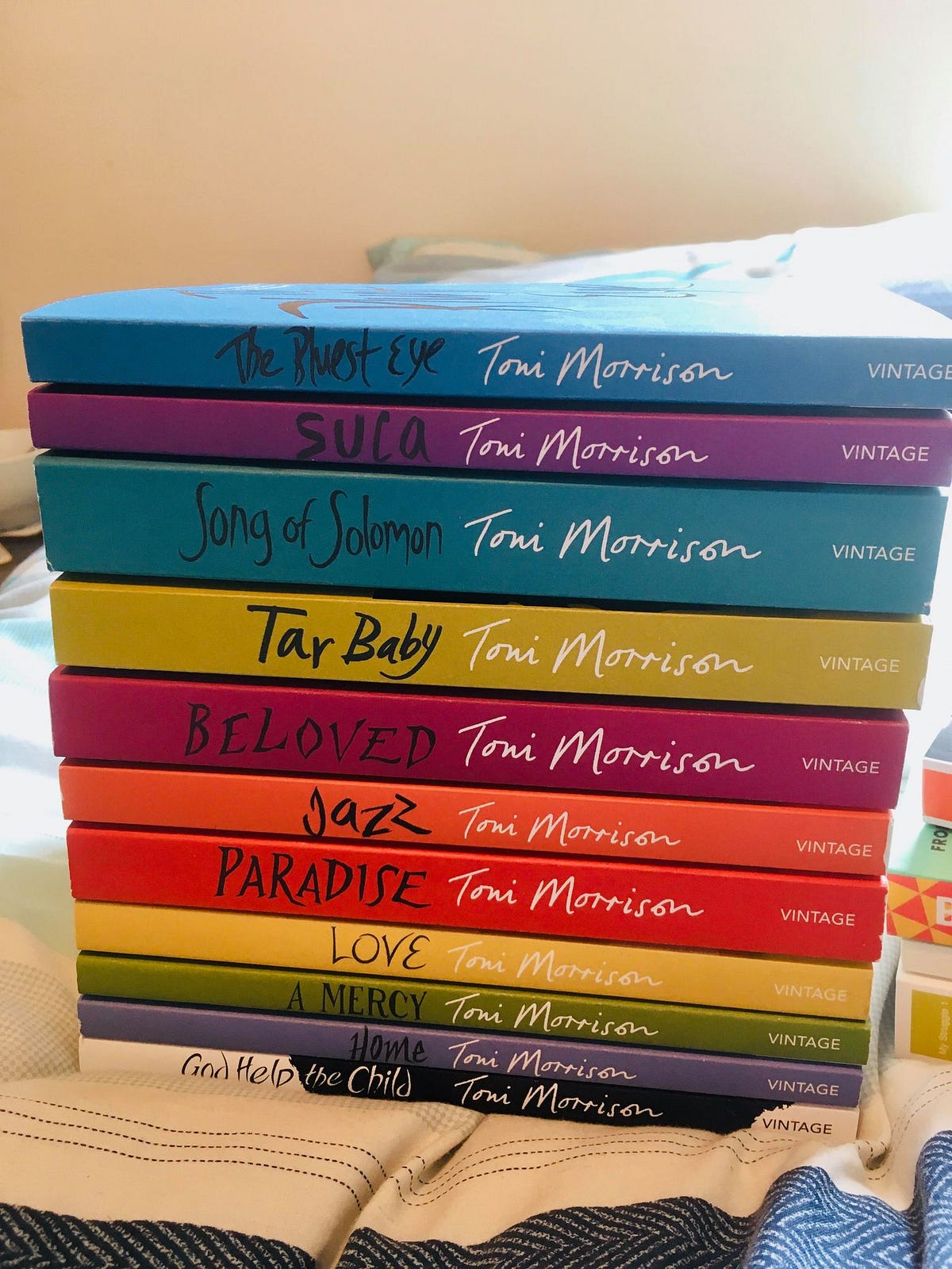 Toni Morrison’s Novels — A Personal Ranking by Eli Cugini Books Are Our Superpower