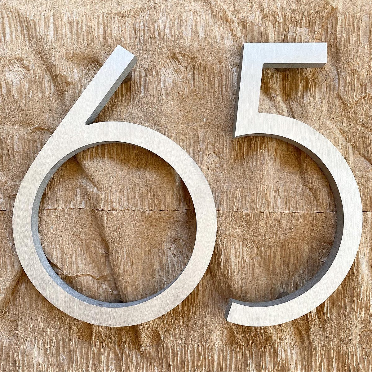 Custom House Numbers and Letters in Australia House Numbers Medium