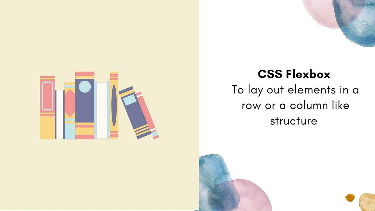 4. Flexbox in CSS. Flexbox layout is used to lay out items… | by parul ...