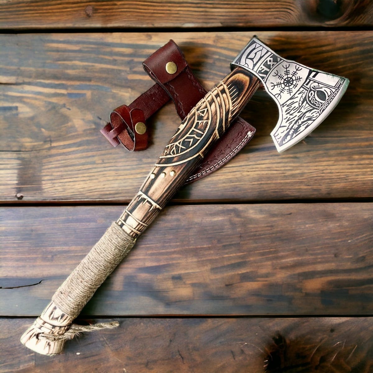 What were Viking axes used for, and why are they so iconic in Norse