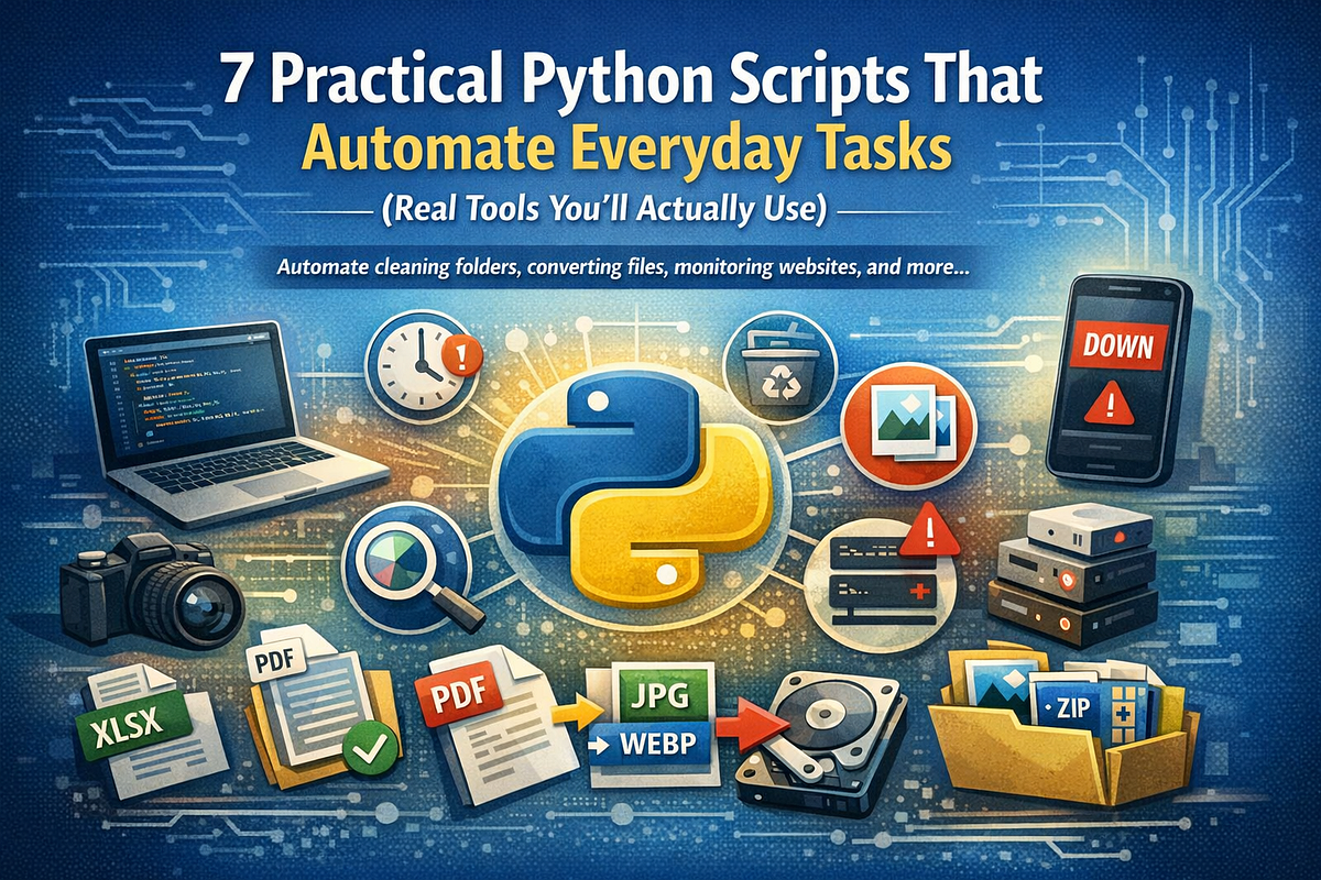 7 Practical Python Scripts That Automate Everyday Tasks | by Sagar ...