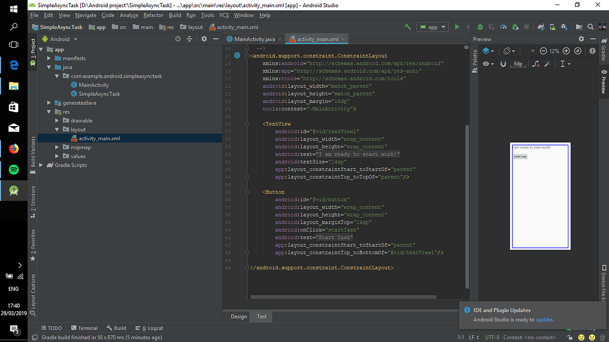 MINGGU 8: AsynTask. 7.1. Async Task | by rinaldy js | Medium