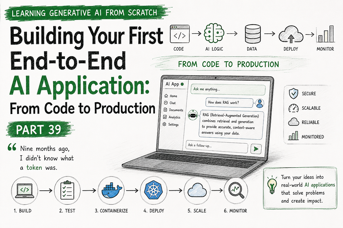Building Your First End-to-End AI Application: From Code to Production Part 39