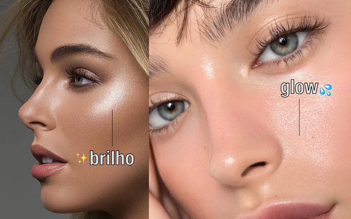 Diferença entre brilho e glow na maquiagem! ✨💦 | by Paola Gavazzi | Jun, 2023 | TRUQUES DE MAQUIAGEM