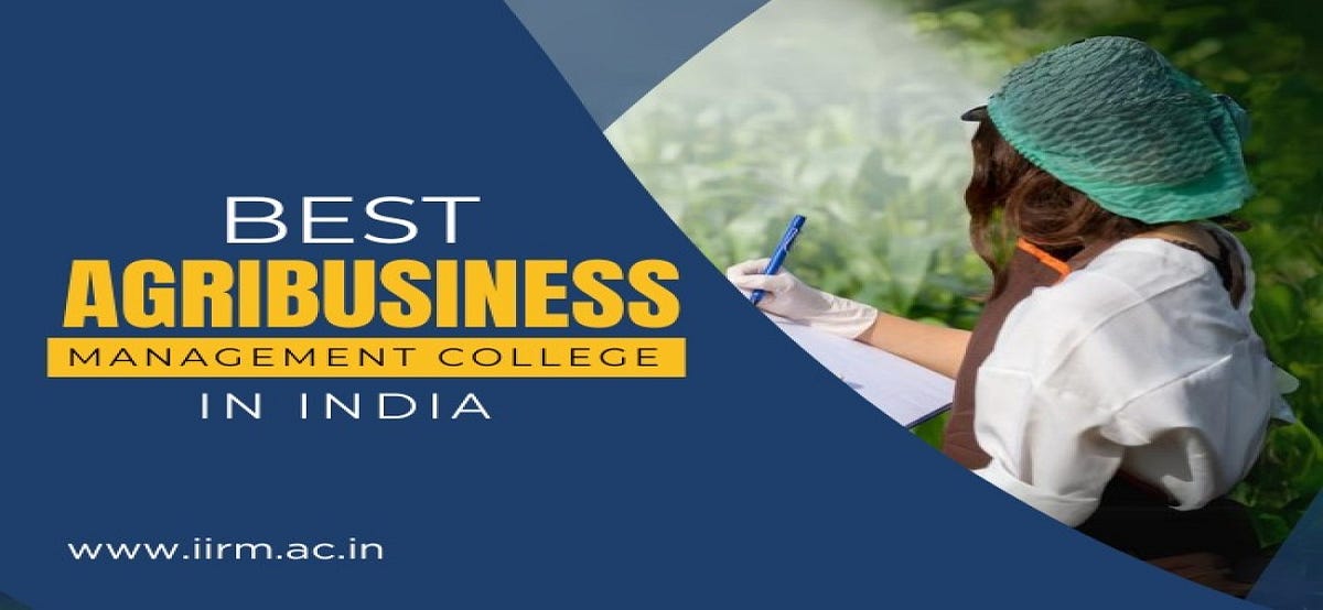 Best Agribusiness Management College in India by siirm Dec, 2023