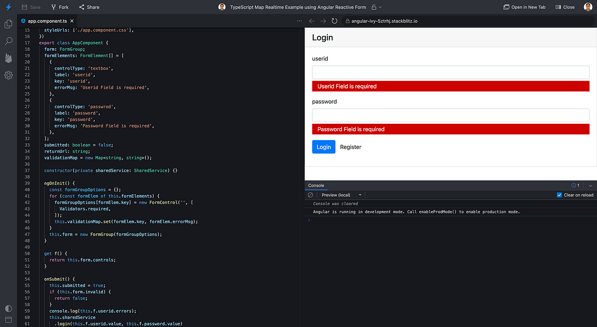 TypeScript Map Realtime Example. Let’s take an example using Angular ...