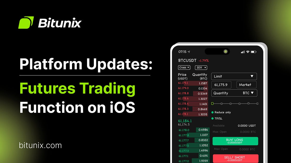 Bitunix Announces Latest Platform Updates: Futures Trading Function on iOS  | by Bitunix | Medium