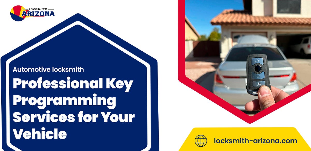 Professional Key Programming Services for Your Vehicle Locksmith Arizona Medium