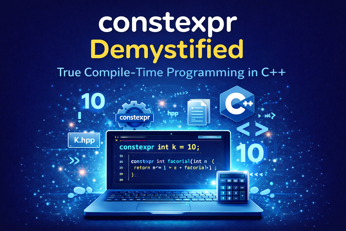 C++ constexpr : Modern Metaprogramming (Part 1) | by Sagar | Jan, 2026 ...