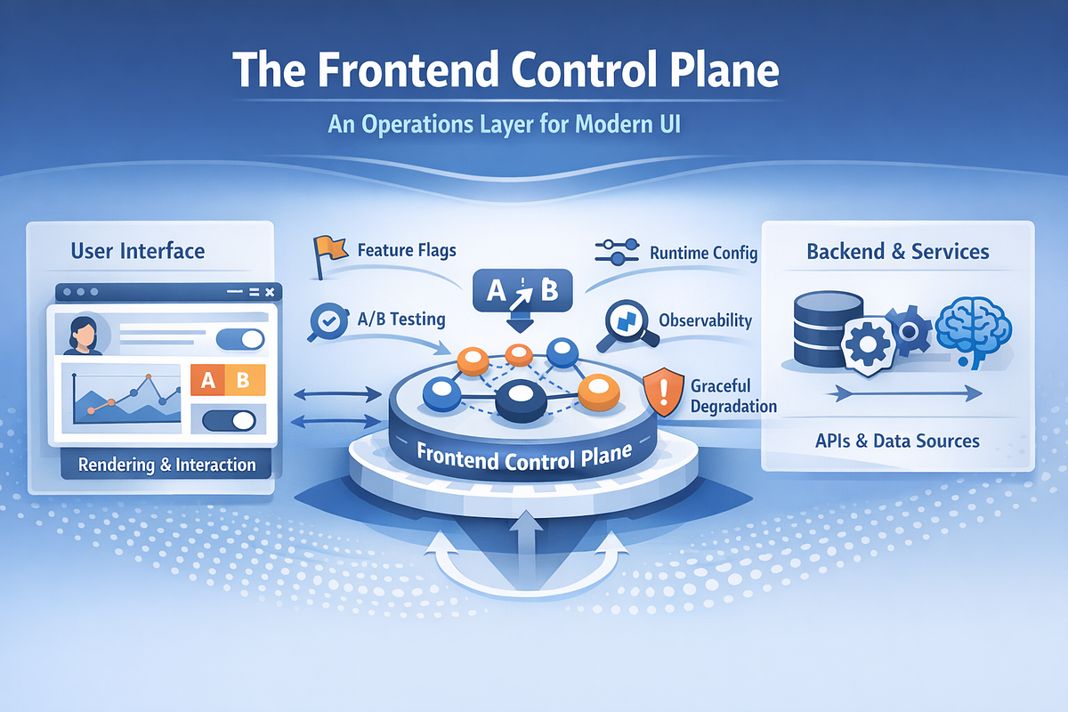 The Frontend Control Plane: Why Modern UI Needs an Operations Layer ...