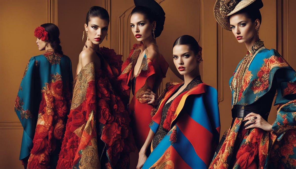 'a group of women in dresses'