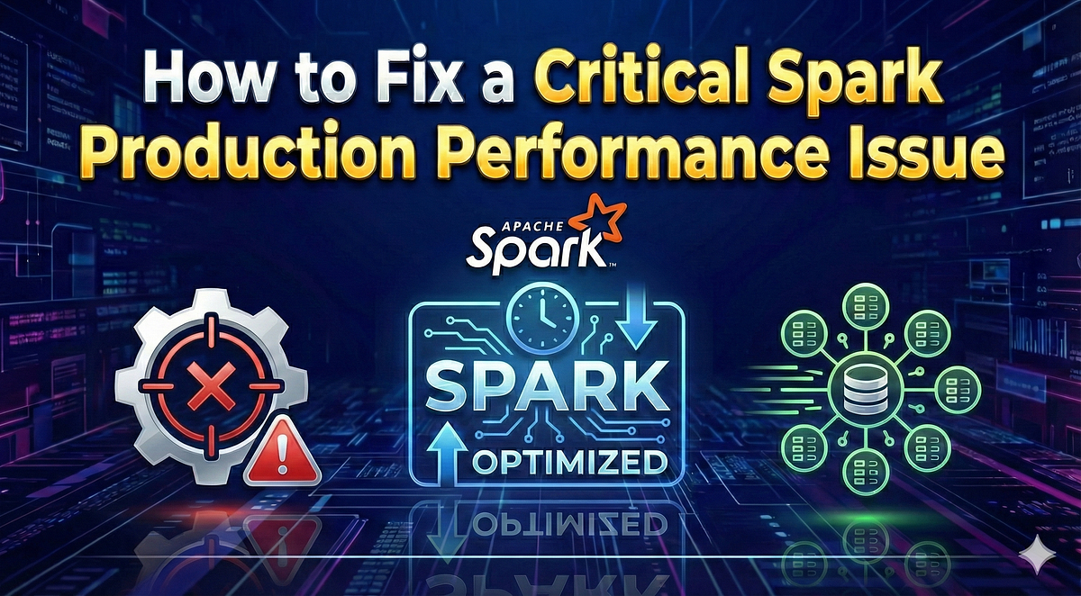 How I Fixed a Critical Spark Production Performance Issue (and Cut Runtime by 70%)