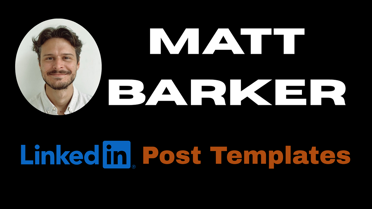 30+ Reusable LinkedIn Post Templates for 1+ Month of High-Impact ...
