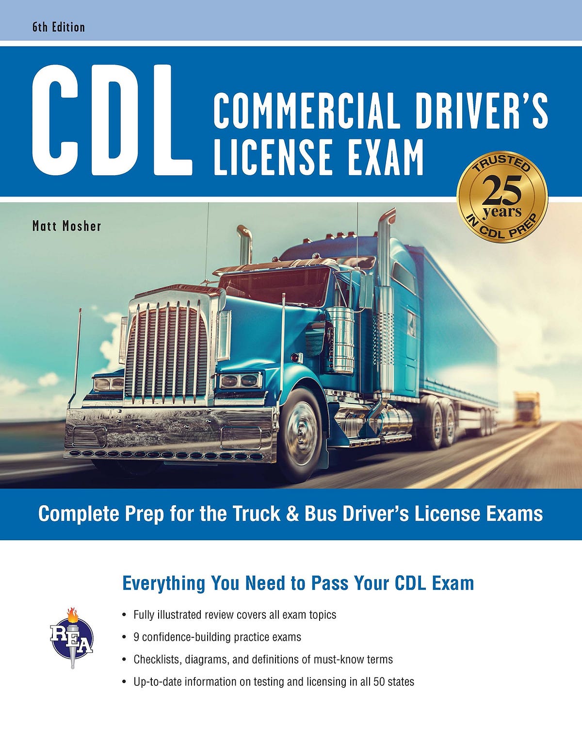 [EBOOK][BEST]} CDL — Commercial Driver’s License Exam, 6th Ed
