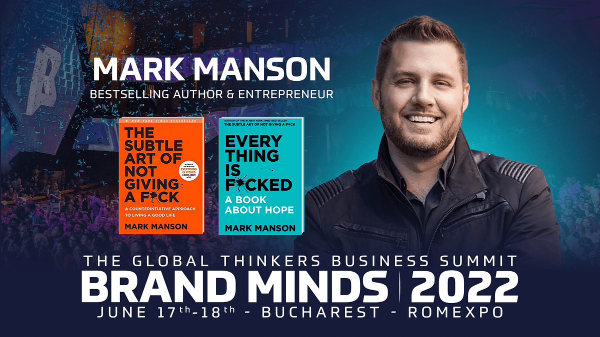 Mark Manson: How not to get hung up about your business