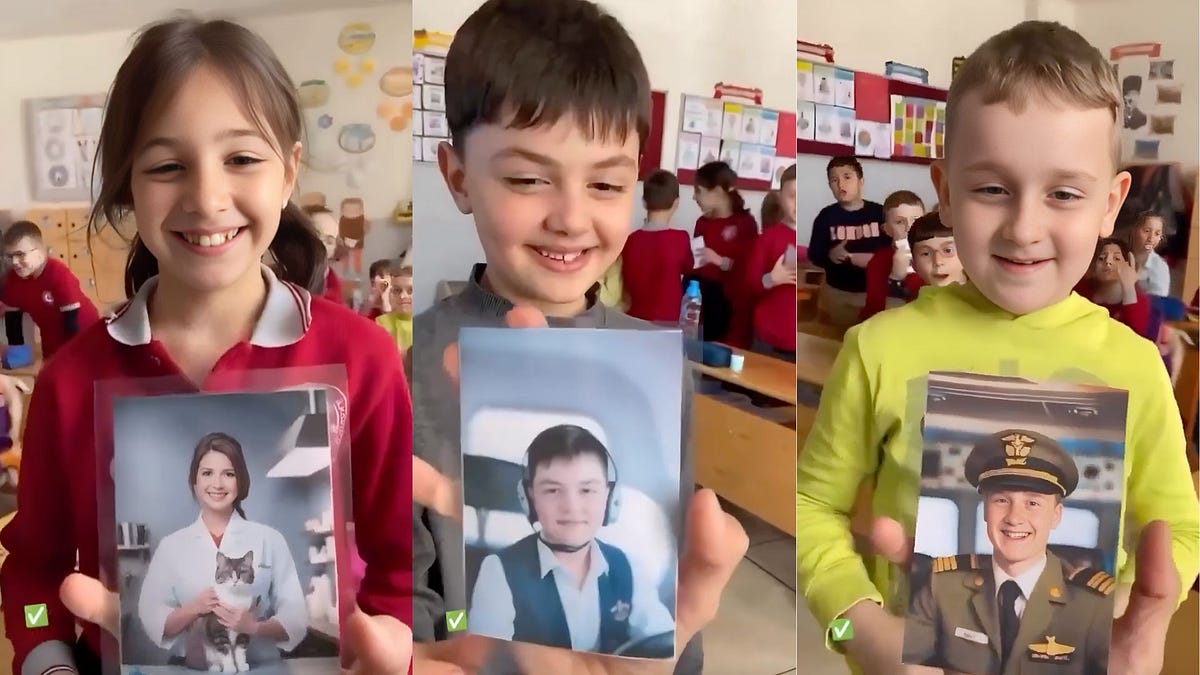 Teacher Uses AI to Show and Inspire Students with Their Future Selves