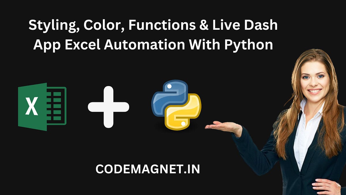 Explore Excel automation using Python’s pandas, openpyxl, and Dash ...