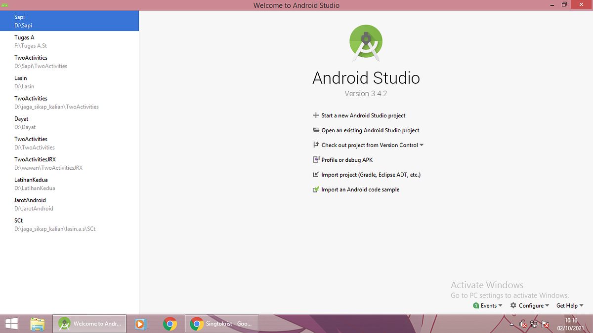 CARA MEMBUAT APK DI ANDROID STUDIO DAN MENYAMBUNGKAN KE GITHUB | by ...