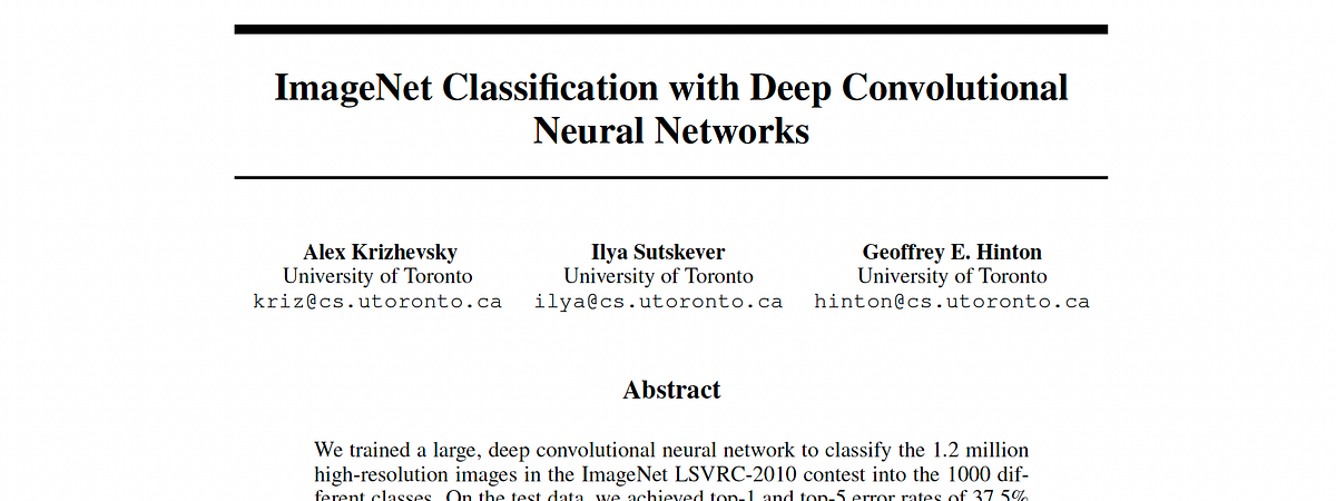 How AlexNet Transformed Artificial Intelligence | by Alex Vidovich | Medium