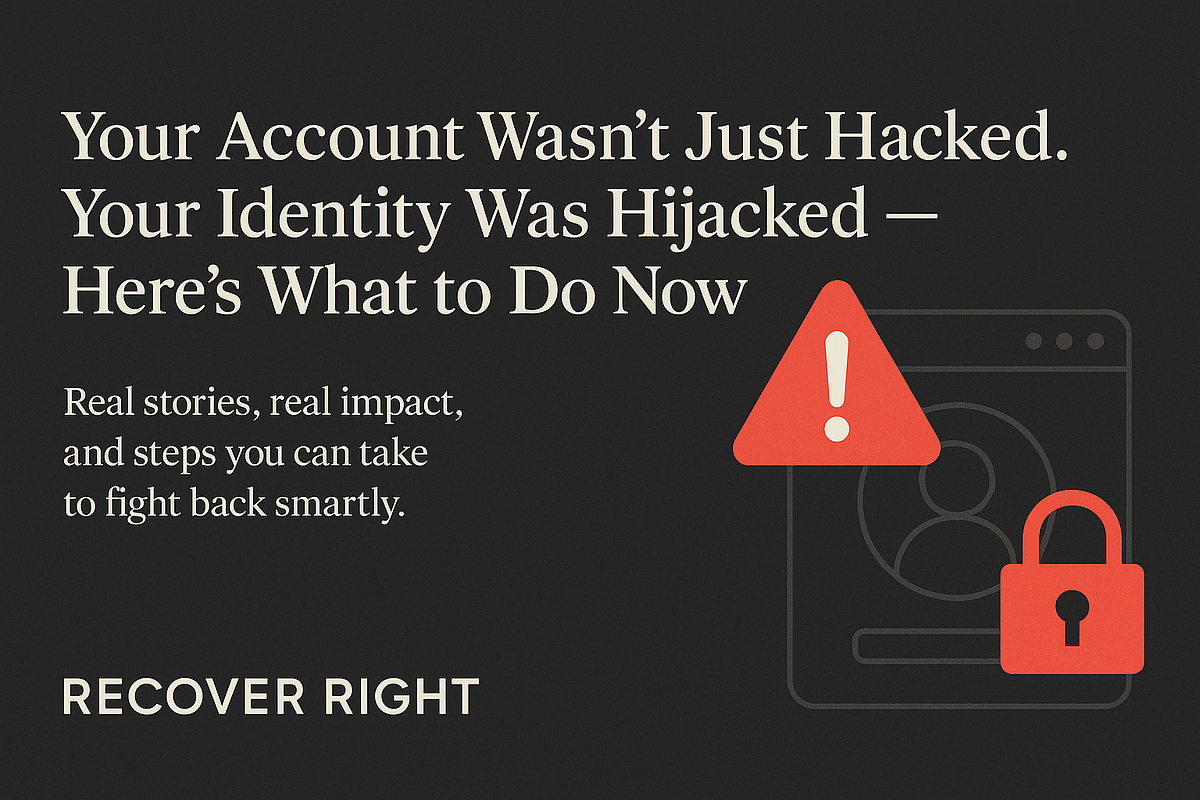 🔐 “Your Account Wasn’t Just Hacked. Your Identity Was Hijacked — Here’s ...
