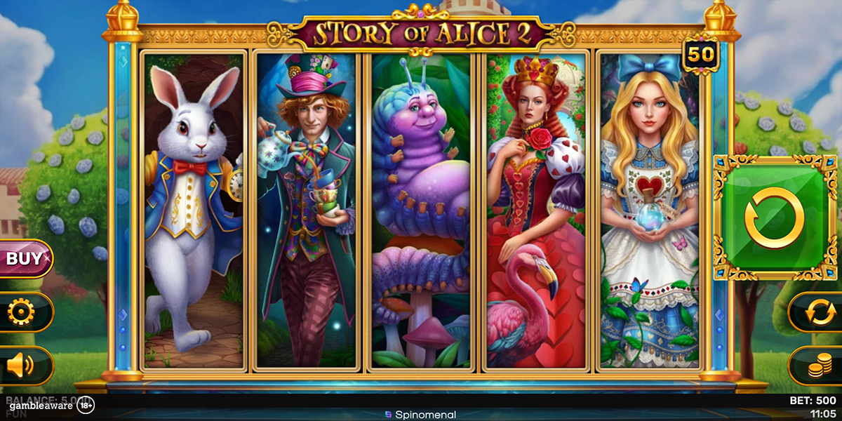 Spinomenal Brings Back Wonderland Magic with Story of Alice 2