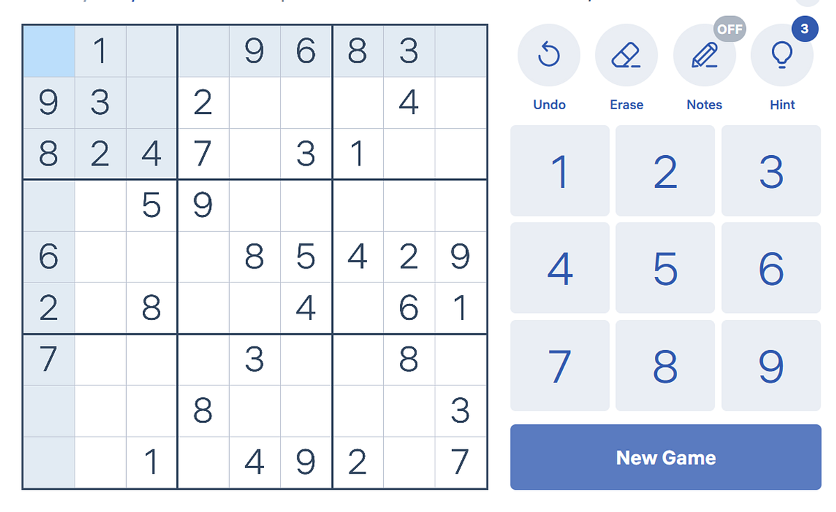 Evaluating the Performance of ChatGPT and Gemini in Sudoku Puzzle