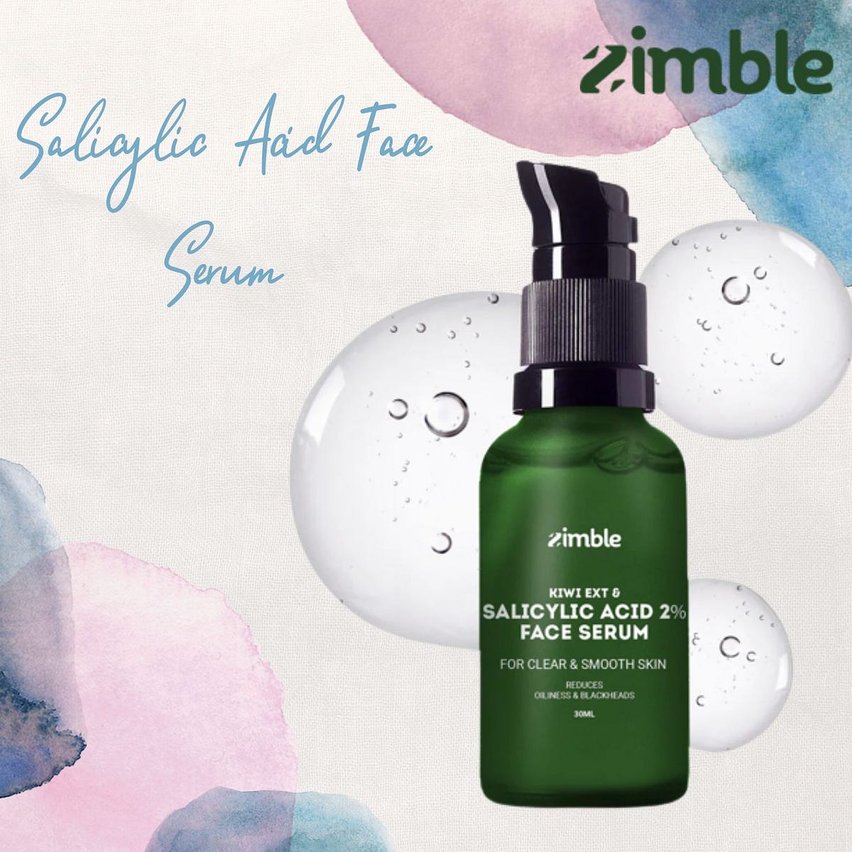 Best Salicylic Acid Face Serum for Oily and Aging Skin by abhimanu