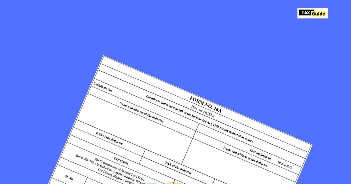 TDS Certificate : टीडीएस सर्टिफिकेट कैसे डाउनलोड करे? — How to download Form 16A in Hindi.