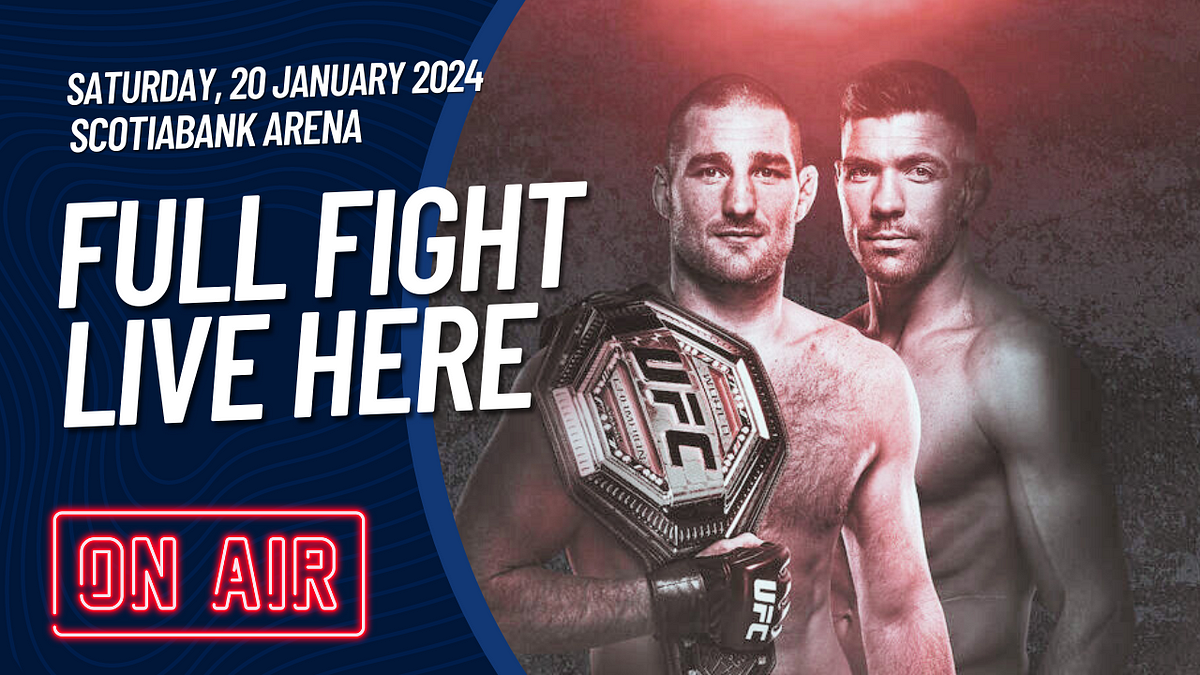 [,OFFICIAL,] UFC 297 Strickland vs. Du Plessis Live Fight Free