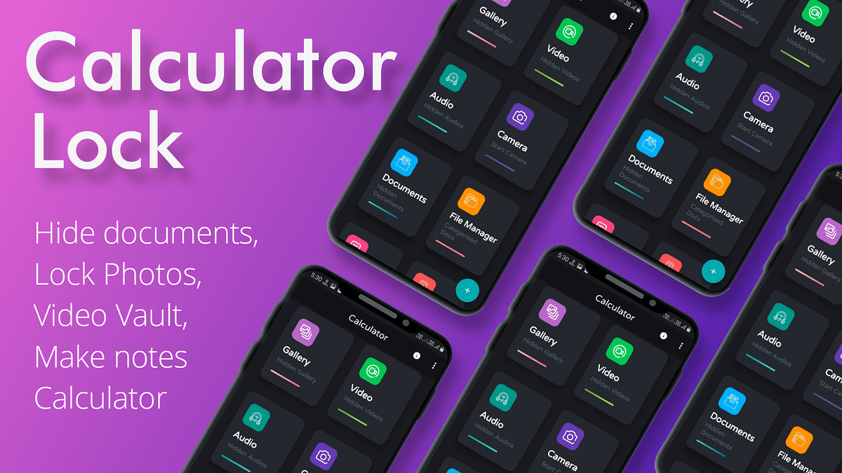 Calculator Lock App Calculator Lock App Medium