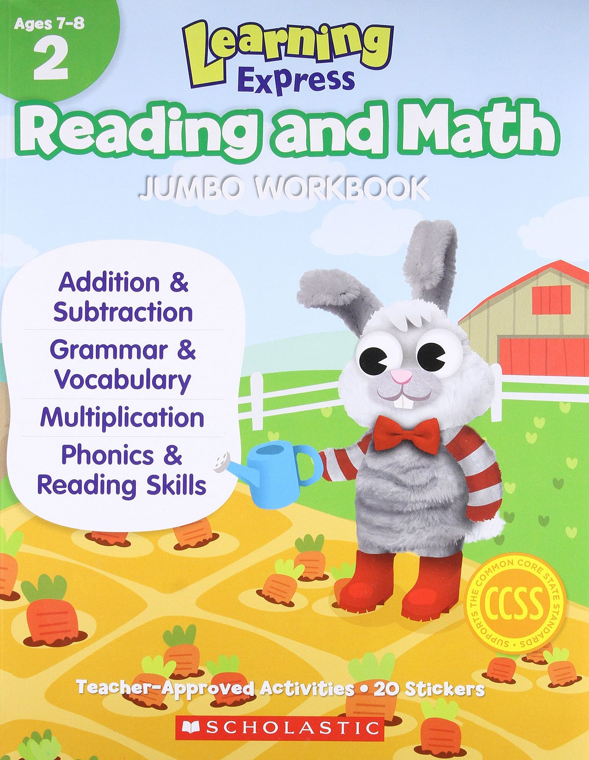 [PDF][BEST]} Learning Express Reading and Math Jumbo Workbook Grade 2
