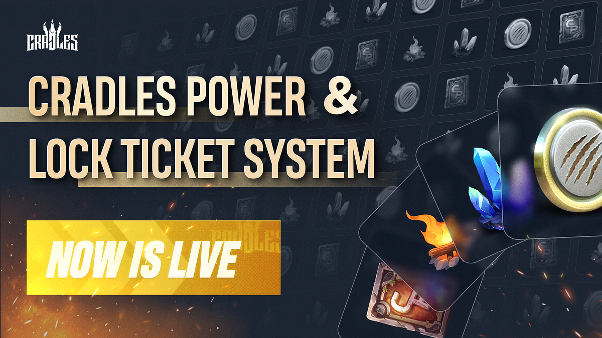 Revolutionizing Gaming Introducing Cradles Power & Ticket System by