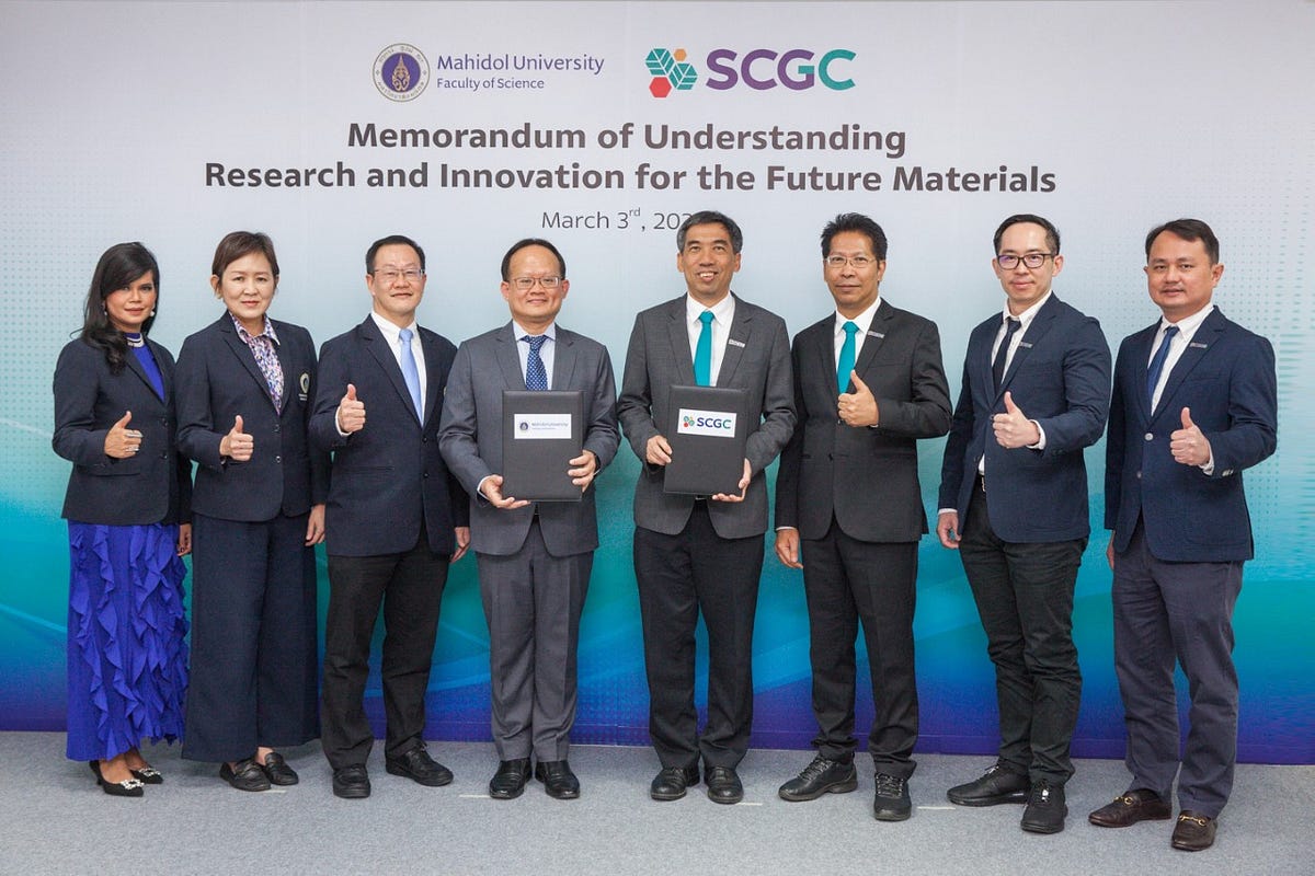 SCGC partners with Faculty of Science, Mahidol University, to embark on