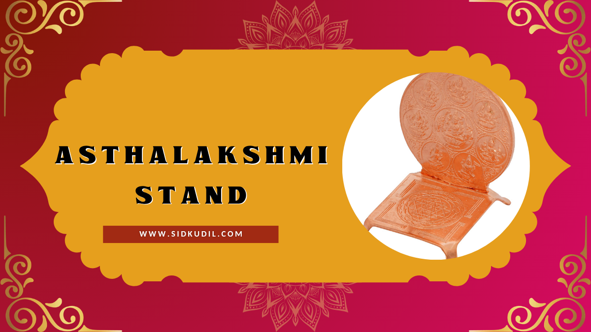 Asthalakshmi Stand for Pooja and Spiritual Decor