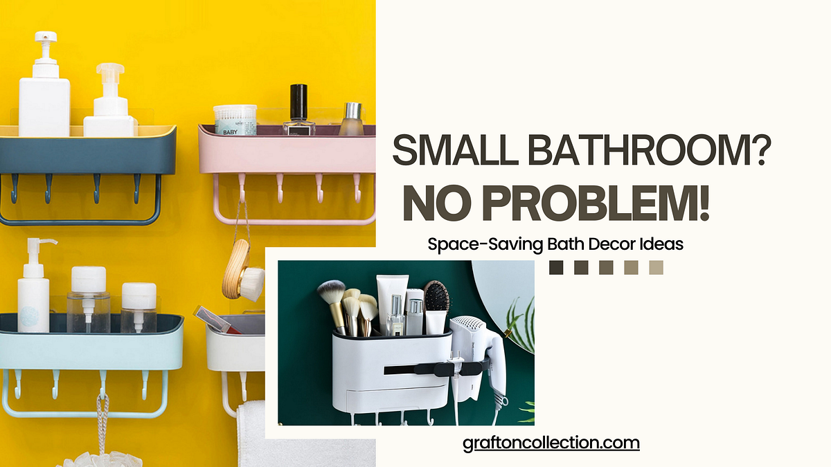 Image showcasing Small Bathroom? No Problem! Space-Saving Bath Decor Ideas | by Jay ...