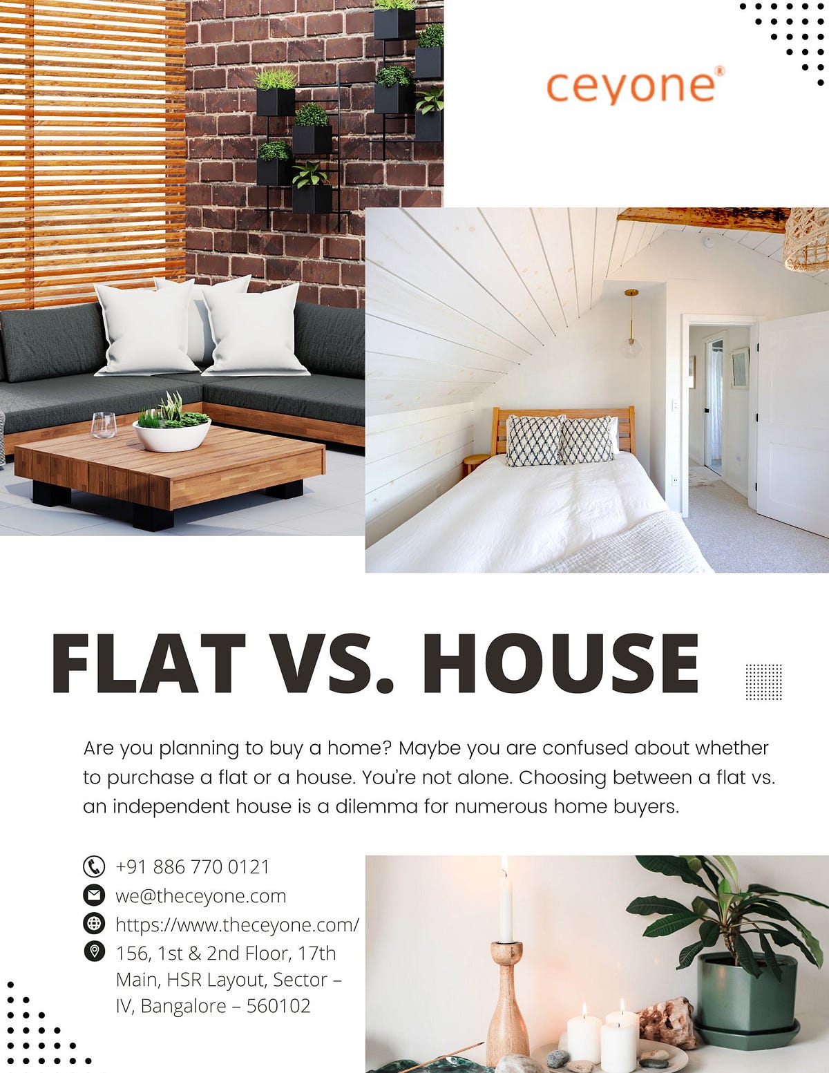 Flat vs. House — TheCeyone TheCeyone Medium