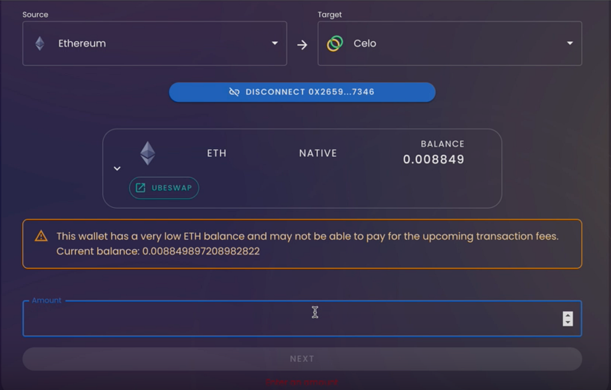 Convert $ETH to $CELO in 10 Minutes with Bridging | by Aaron Price |  Spirals Protocol | Medium